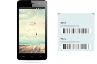Cómo ver el código IMEI en EverGlow D50
