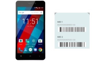 Cómo ver el código IMEI en Evolio M6