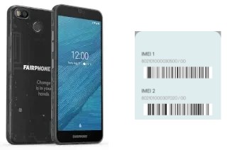 Cómo ver el código IMEI en Fairphone 3