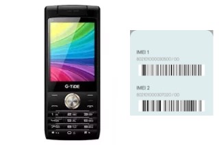 Cómo ver el código IMEI en G-Tide C1