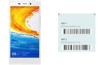 Cómo ver el código IMEI en Elife E7