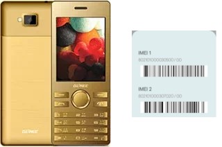 Cómo ver el código IMEI en Gionee S96