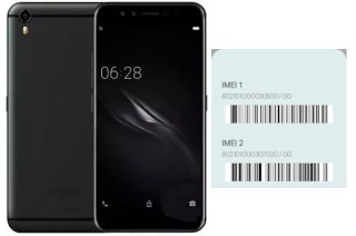 Cómo ver el código IMEI en Gome K1