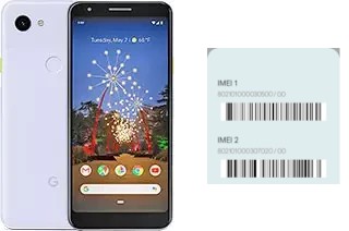 Cómo ver el código IMEI en Pixel 3a XL
