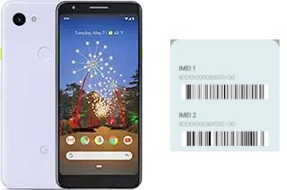 Cómo ver el código IMEI en Pixel 3a