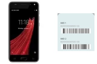 Cómo ver el código IMEI en Gooweel S7