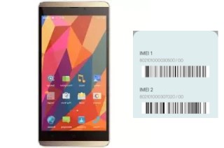 Cómo ver el código IMEI en A727 Infinity Pro