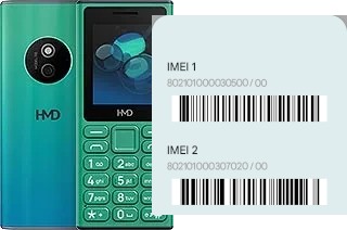 Cómo ver el código IMEI en HMD 110