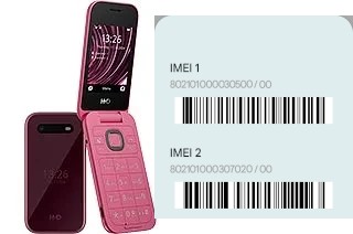 Cómo ver el código IMEI en 2660 Flip
