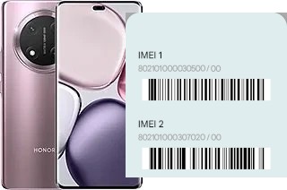 Cómo ver el código IMEI en Honor X9c