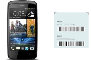 Cómo ver el código IMEI en Desire 500