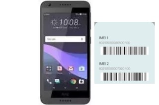 Cómo ver el código IMEI en Desire 555
