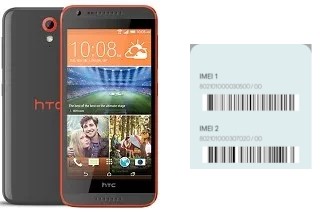 Cómo ver el código IMEI en Desire 620G