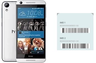 Cómo ver el código IMEI en Desire 626s