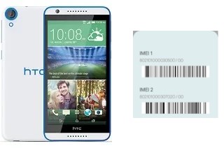 Cómo ver el código IMEI en Desire 820 dual sim