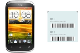Cómo ver el código IMEI en Desire C