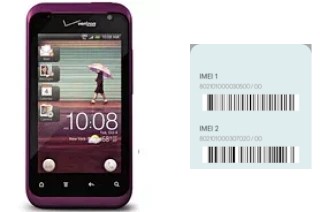 Cómo ver el código IMEI en Rhyme CDMA