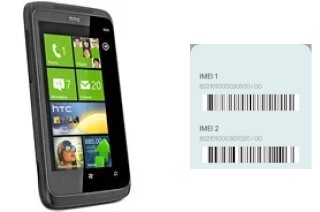 Cómo ver el código IMEI en 7 Trophy