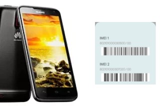 Cómo ver el código IMEI en Ascend D1