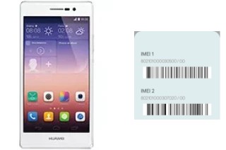 Cómo ver el código IMEI en Ascend P7