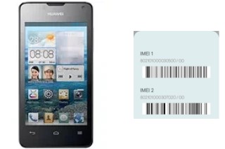 Cómo ver el código IMEI en Ascend Y300