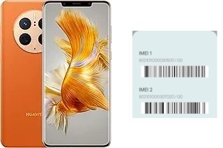 Cómo ver el código IMEI en Mate 50 Pro