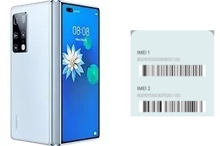 Cómo ver el código IMEI en Mate X2