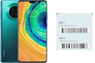 Cómo ver el código IMEI en Mate 30 5G