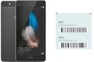 Cómo ver el código IMEI en P8lite