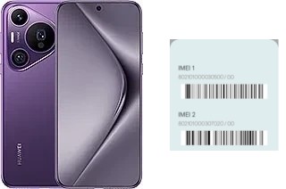 Cómo ver el código IMEI en Pura 70 Pro