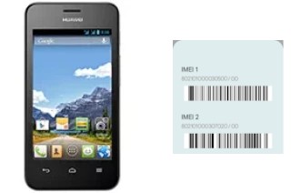 Cómo ver el código IMEI en Ascend Y320