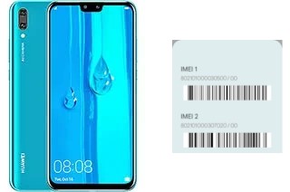 Cómo ver el código IMEI en Y9 (2019)