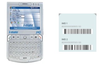Cómo ver el código IMEI en i-mate JAQ