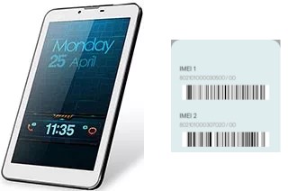 Cómo ver el código IMEI en Icemobile G8