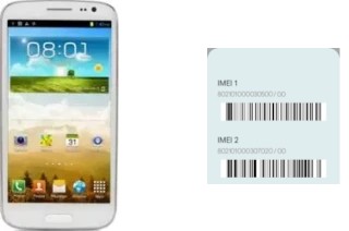 Cómo ver el código IMEI en iNew M2