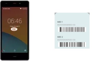 Cómo ver el código IMEI en iNew U3