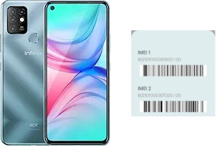 Cómo ver el código IMEI en Hot 10