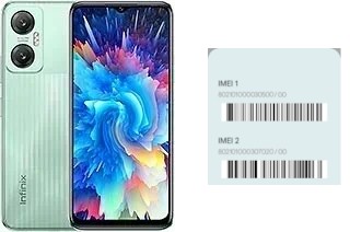 Cómo ver el código IMEI en Hot 20