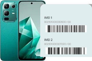 Cómo ver el código IMEI en Note 50x