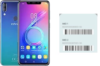 Cómo ver el código IMEI en Zero 6