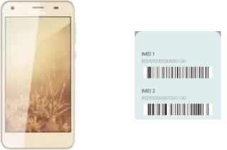 Cómo ver el código IMEI en InFocus A1