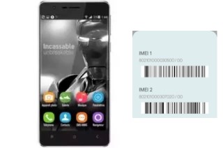 Cómo ver el código IMEI en Vox Fortis