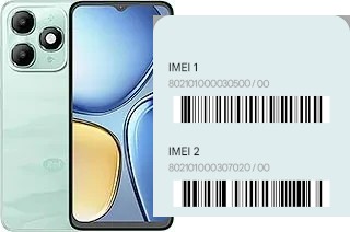 Cómo ver el código IMEI en itel A90