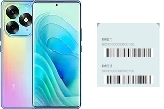 Cómo ver el código IMEI en itel S23+