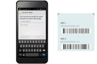 Cómo ver el código IMEI en P200