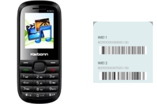Cómo ver el código IMEI en K101+ Media Champ