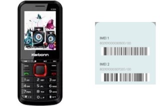 Cómo ver el código IMEI en K309 Boombastic