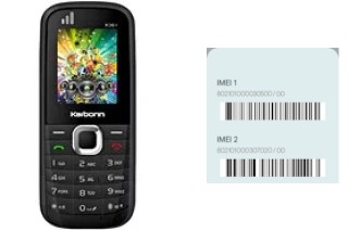 Cómo ver el código IMEI en K36+ Jumbo Mini