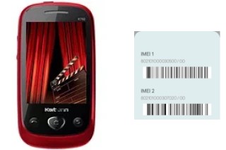 Cómo ver el código IMEI en KT62