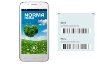 Cómo ver el código IMEI en Norma